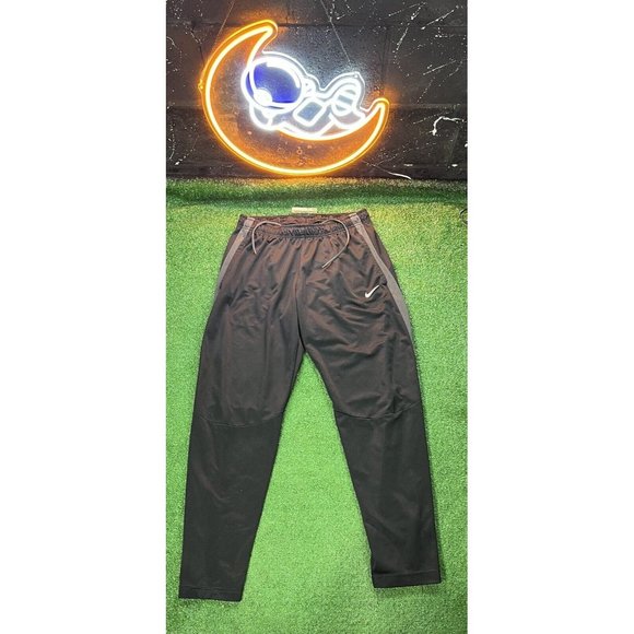 Vintage Nike‎ Y2K Black Sweatpants Track Joggers Mens Size XL - Picture 1 of 6